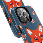 Fox with Flowers, Cell Phone Case - Apple, Samsung, Google Pixel