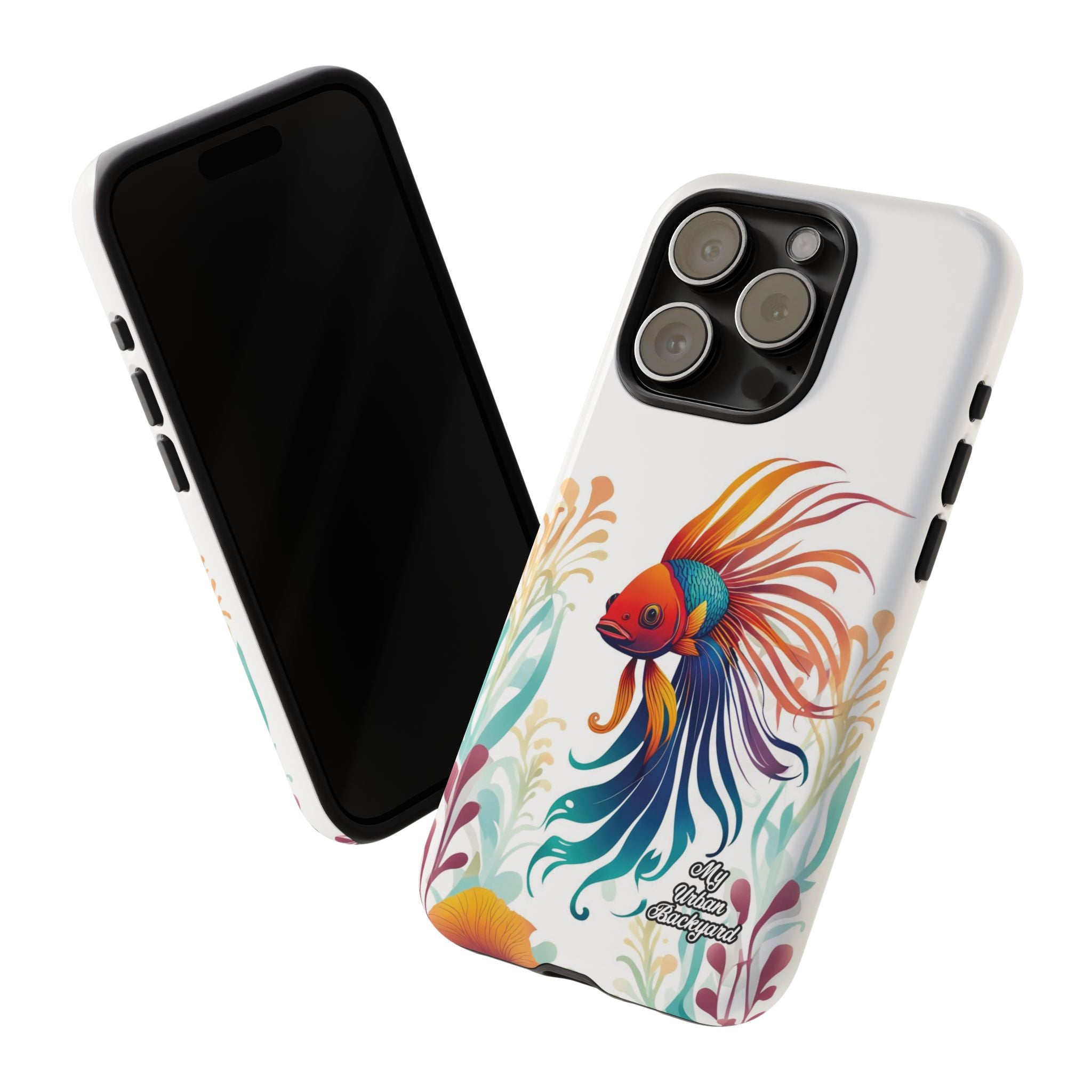 Colorful Betta Fish, Cell Phone Case - Apple, Samsung or Google Pixel