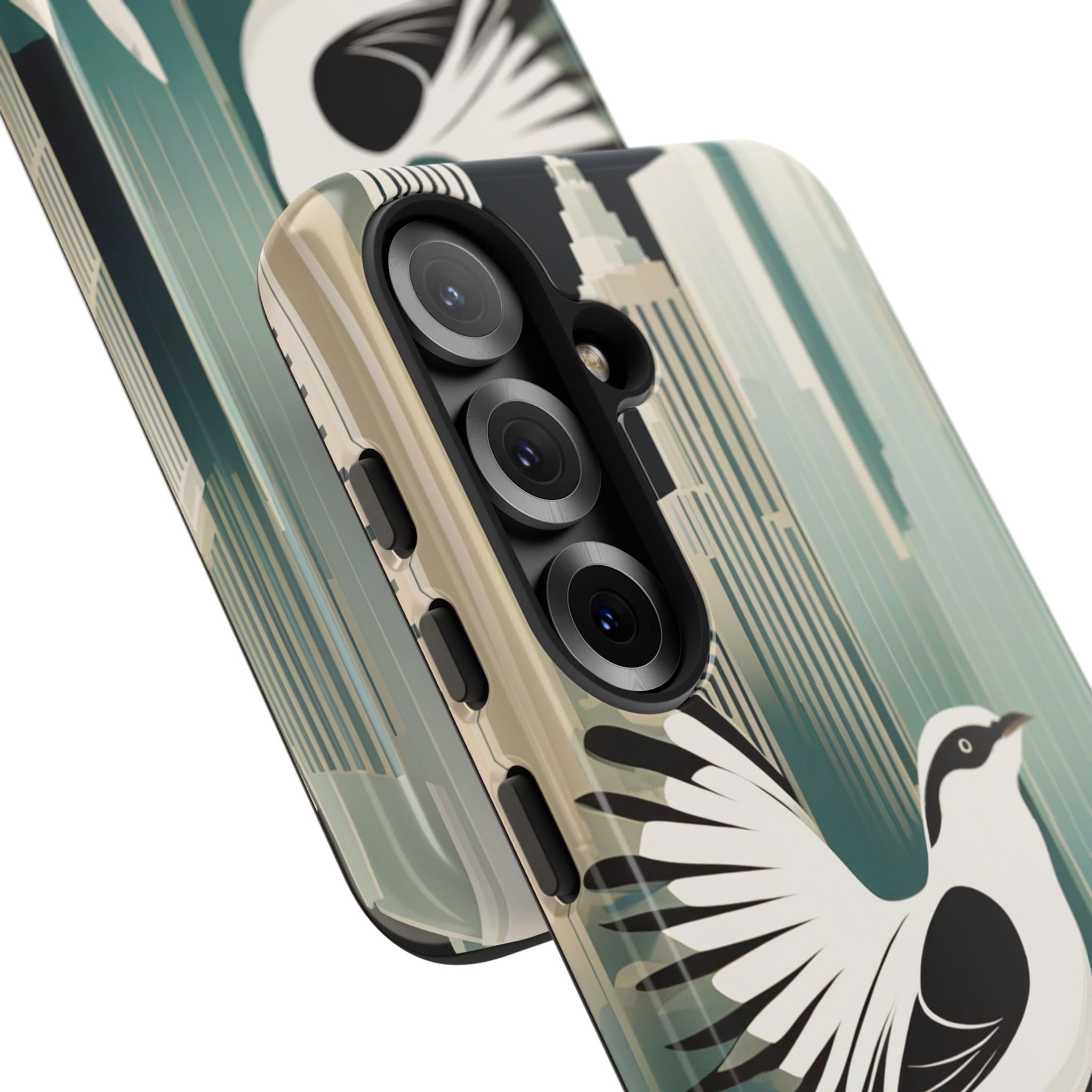 City Bird, Cell Phone Case - Apple iPhone, Samsung Galaxy, Google Pixel