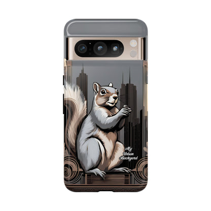 Urban Gray Squirrel, Cell Phone Case - Apple, Samsung, or Google Pixel