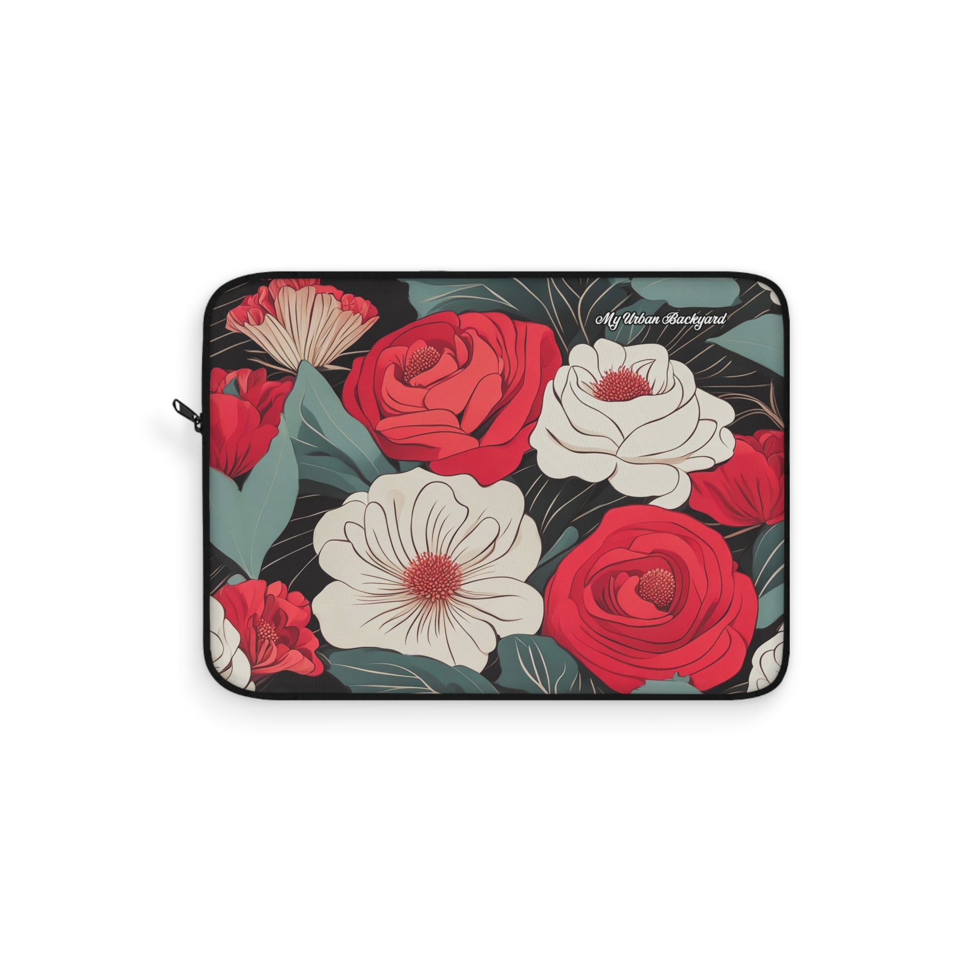 Floral Laptop Sleeve - Stylish Flower Tech Case, Perfect for Students, Office Use, Mother's Day Gift, Laptop Protection