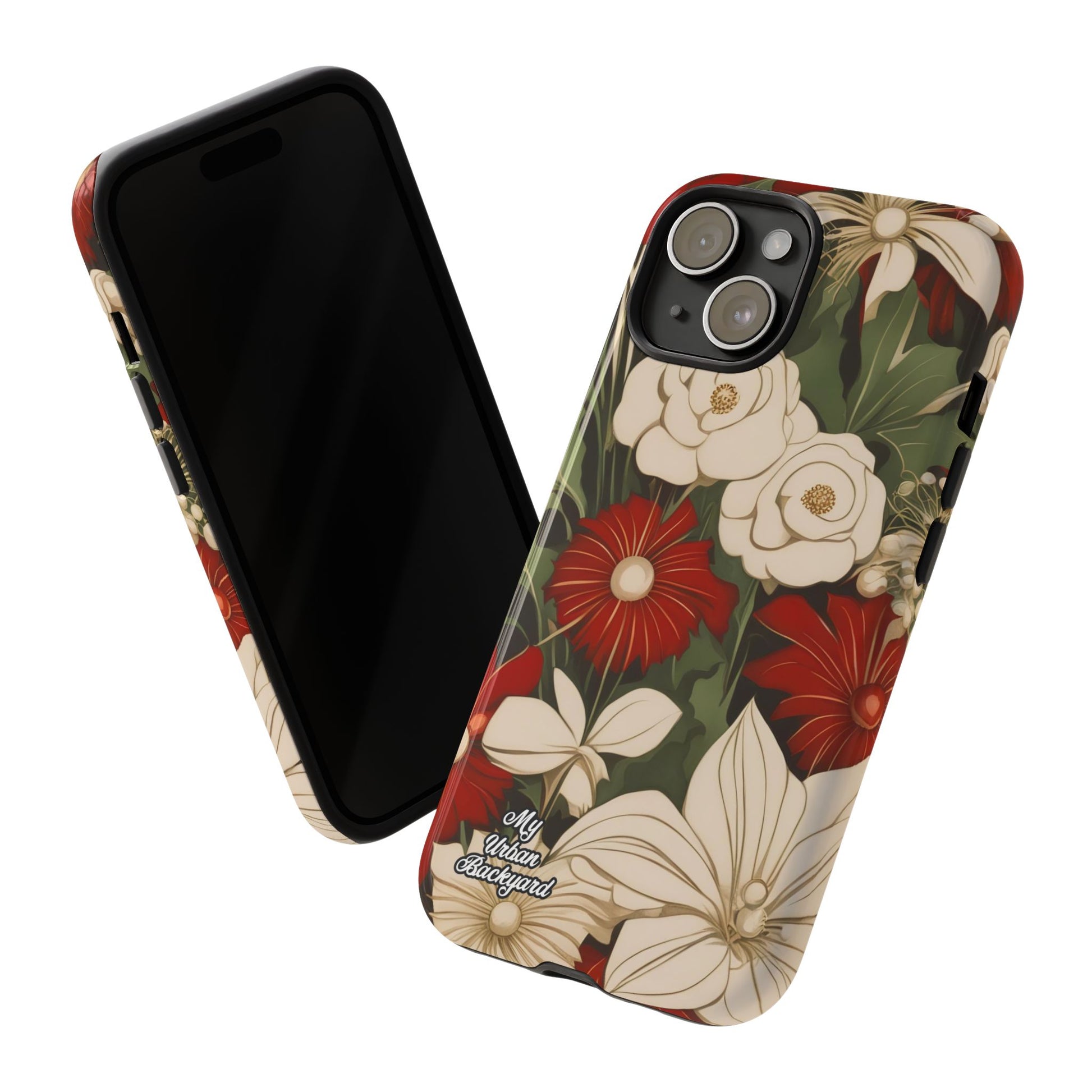 Holiday Flowers, Cell Phone Case - Apple, Samsung, Google Pixel