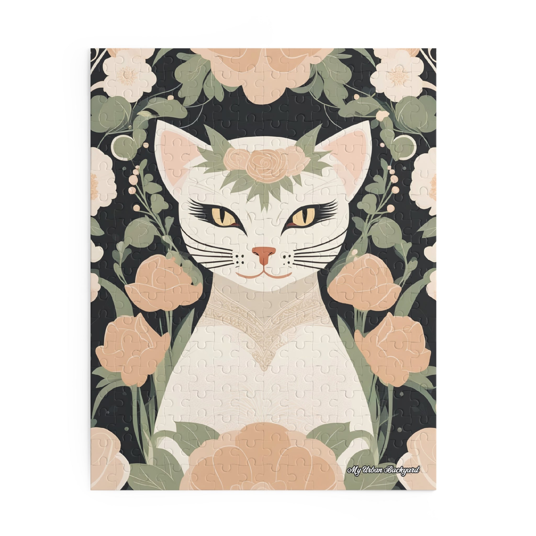 Genevieve Meowcroft, Cat Jigsaw Puzzle, (120, 252, or 500-Piece)