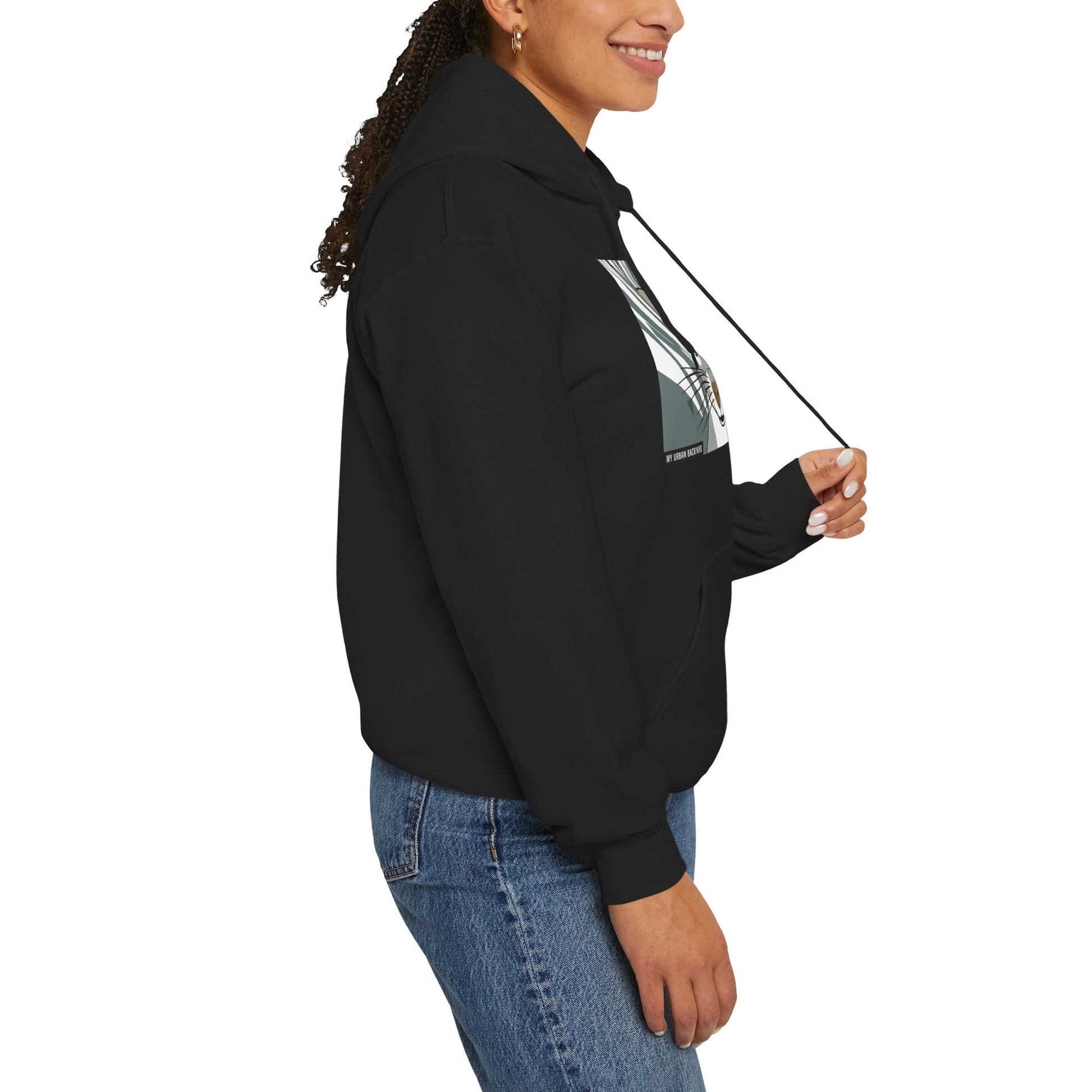 Cute Squirrel Graphic Hoodie, Cozy Unisex Sweatshirt, Nature Lover Gift, Autumn Fashion, Animal Art Clothing