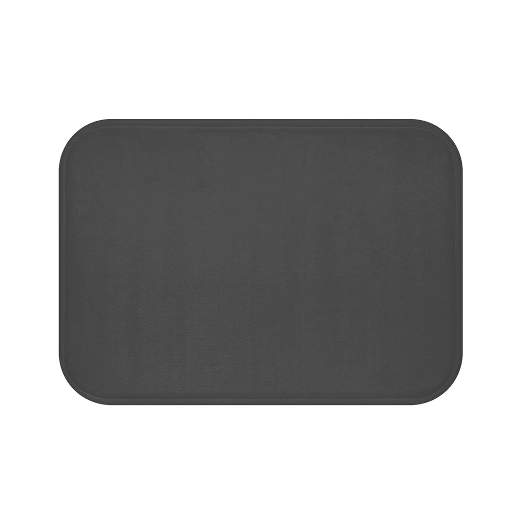 Charcoal Memory Foam Bath Mat — Soft Absorbent Bathroom Rug, 2 sizes