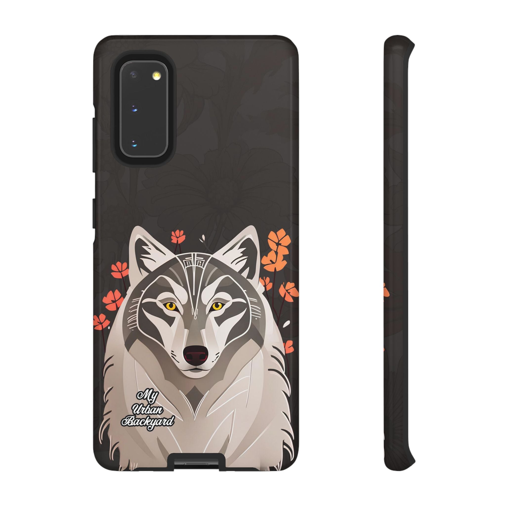Art Deco Wolf, Cell Phone Case - Apple, Samsung, Google Pixel
