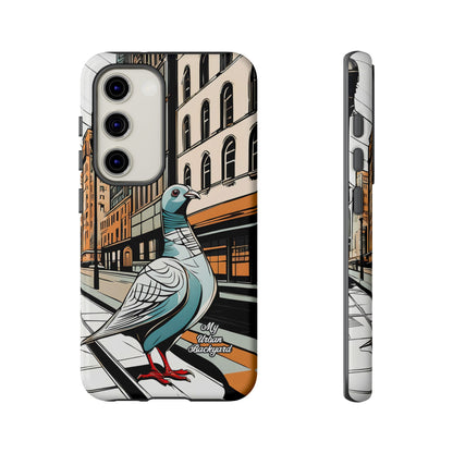 Pigeon on a City Street, Cell Phone Case - Apple, Samsung, or Google Pixel