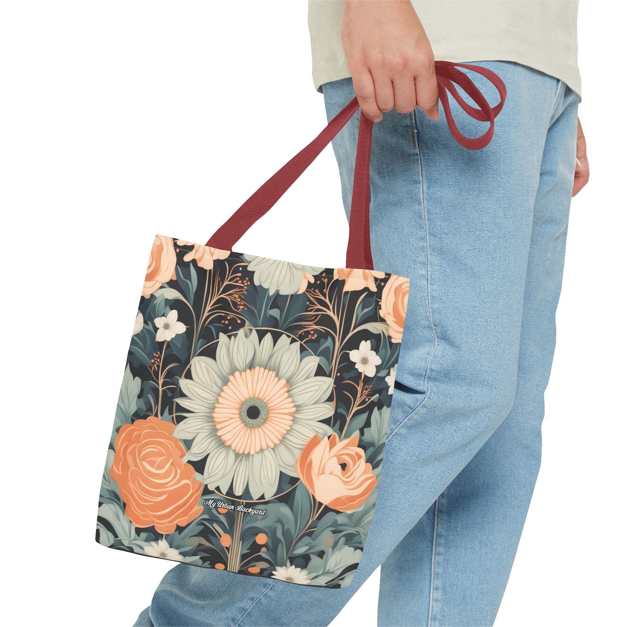 Wildflowers, Tote Bag with Cotton Handles