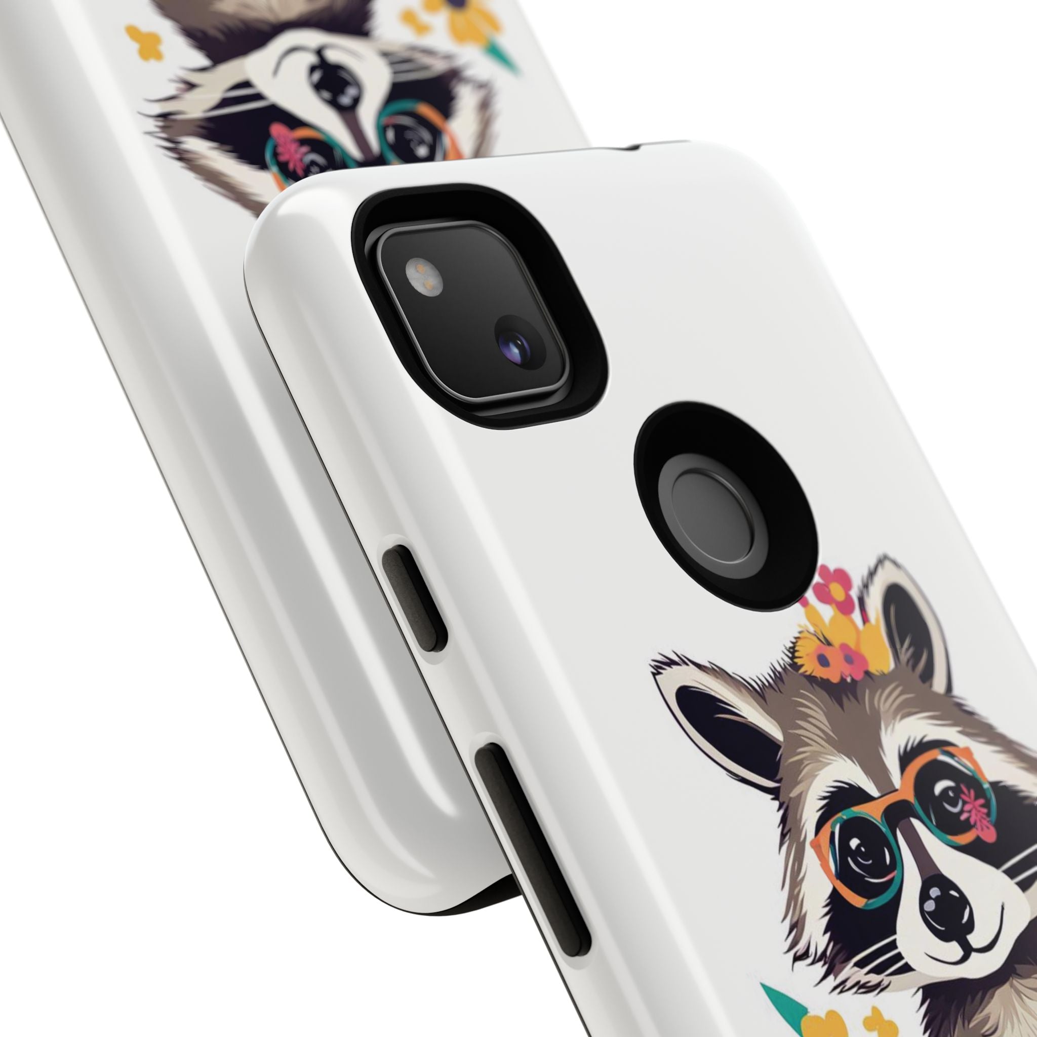 Raccoon with Glasses, Cell Phone Case - Apple, Samsung or Google Pixel