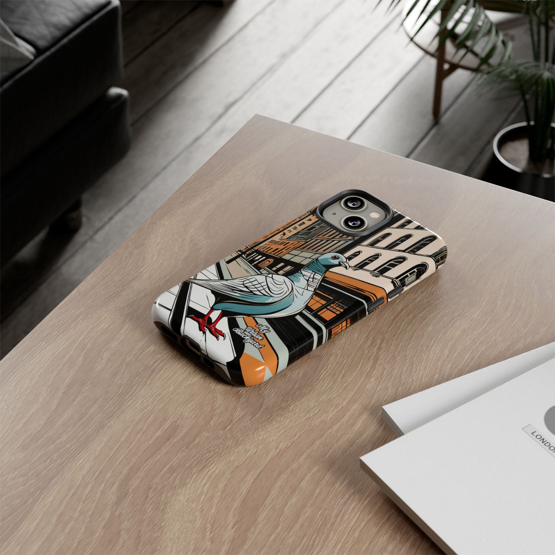 Pigeon on a City Street, Cell Phone Case - Apple, Samsung, Google Pixel