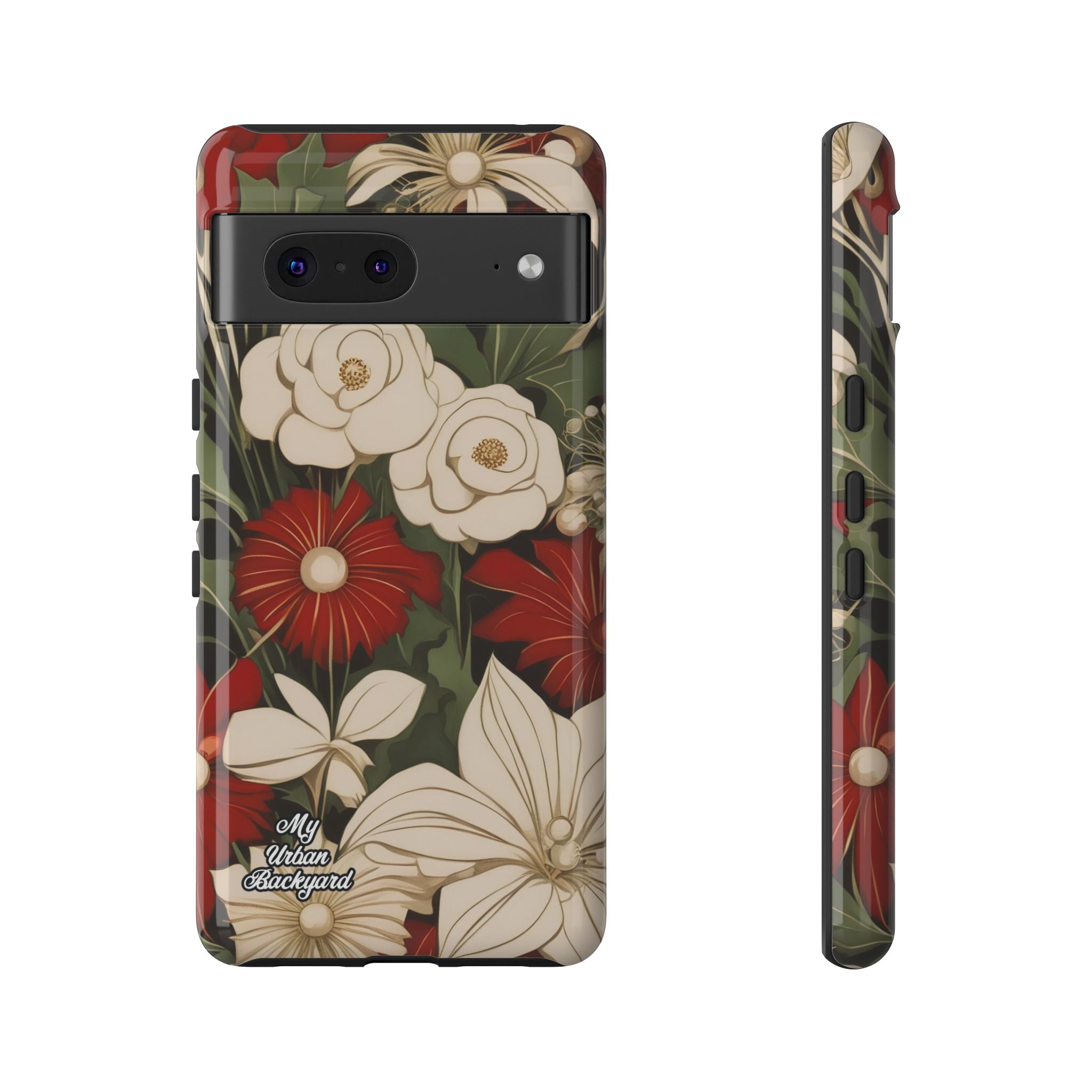 Holiday Flowers, Cell Phone Case - Apple, Samsung, Google Pixel