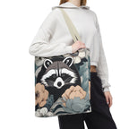 Rocco Pawsley, Raccoon Tote Bag with Cotton Handles For Everyday Use, 3 Sizes