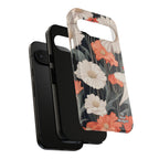 Art Deco Flowers, Cell Phone Case - Apple, Samsung, Google Pixel