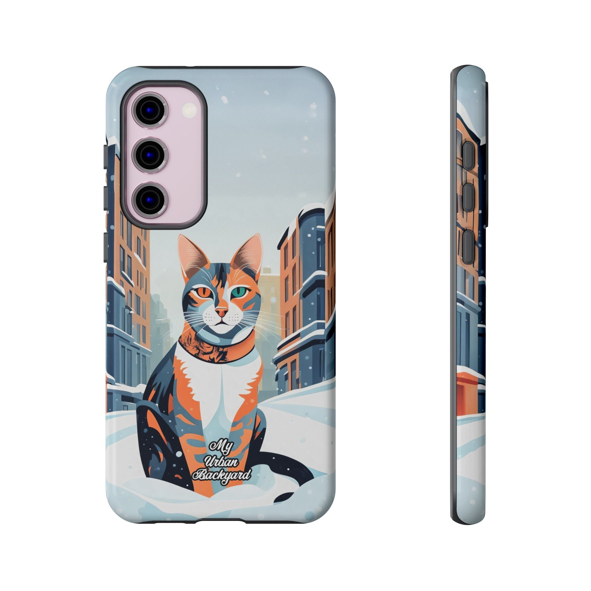 Claws Pawson in the Snow, Cell Phone Case - Apple, Samsung, Google Pixel