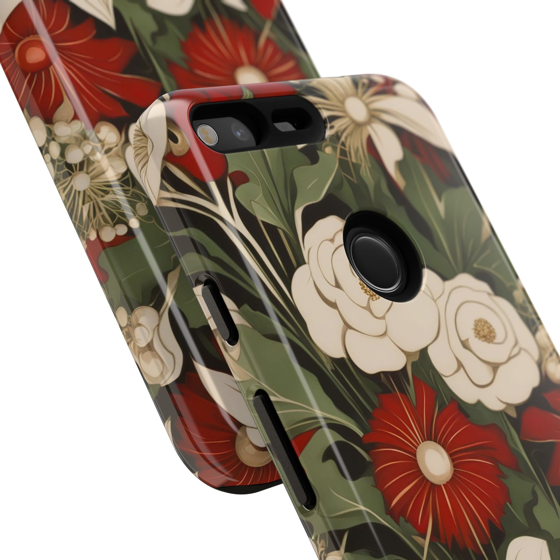 Holiday Flowers, Cell Phone Case - Apple, Samsung, Google Pixel