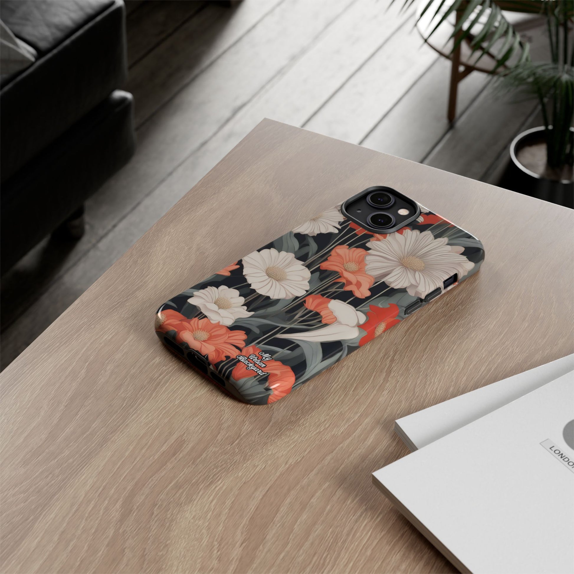 Art Deco Flowers, Cell Phone Case - Apple, Samsung, Google Pixel