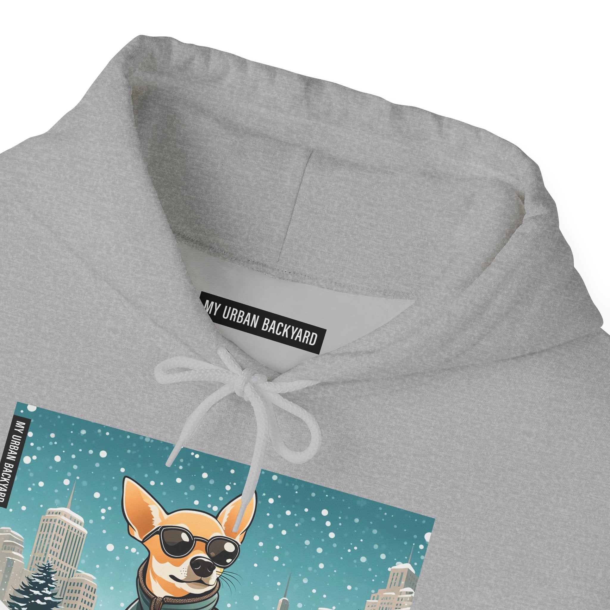 Tito Barkley, Dog Unisex Hoodie w Front Pocket