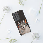 Art Deco Wolf, Cell Phone Case - Apple, Samsung, Google Pixel