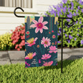 Pink Urban Wildflowers, Garden Flag