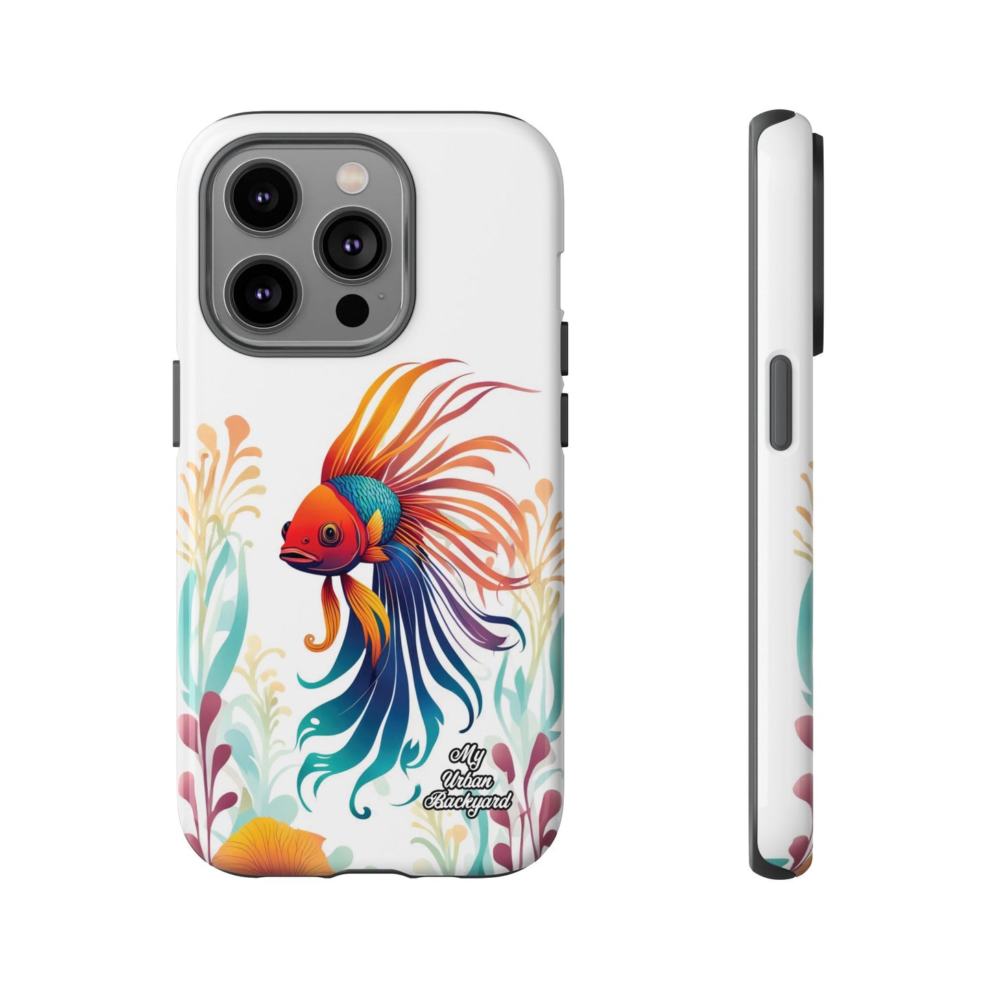 Colorful Betta Fish, Cell Phone Case - Apple, Samsung or Google Pixel