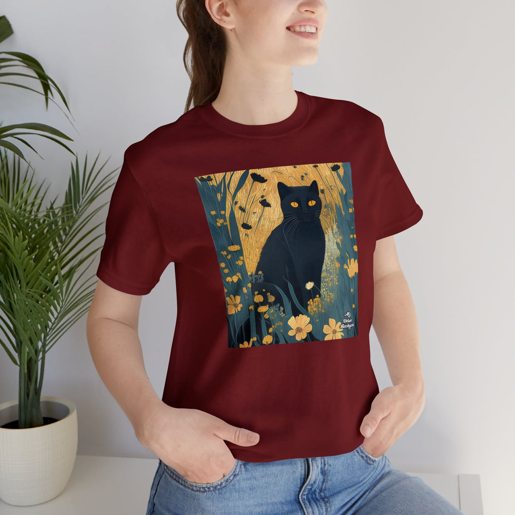 Bella Moonpaw, Cat T-Shirt, Soft 100% Cotton, Short Sleeve, Classic Fit - Unisex