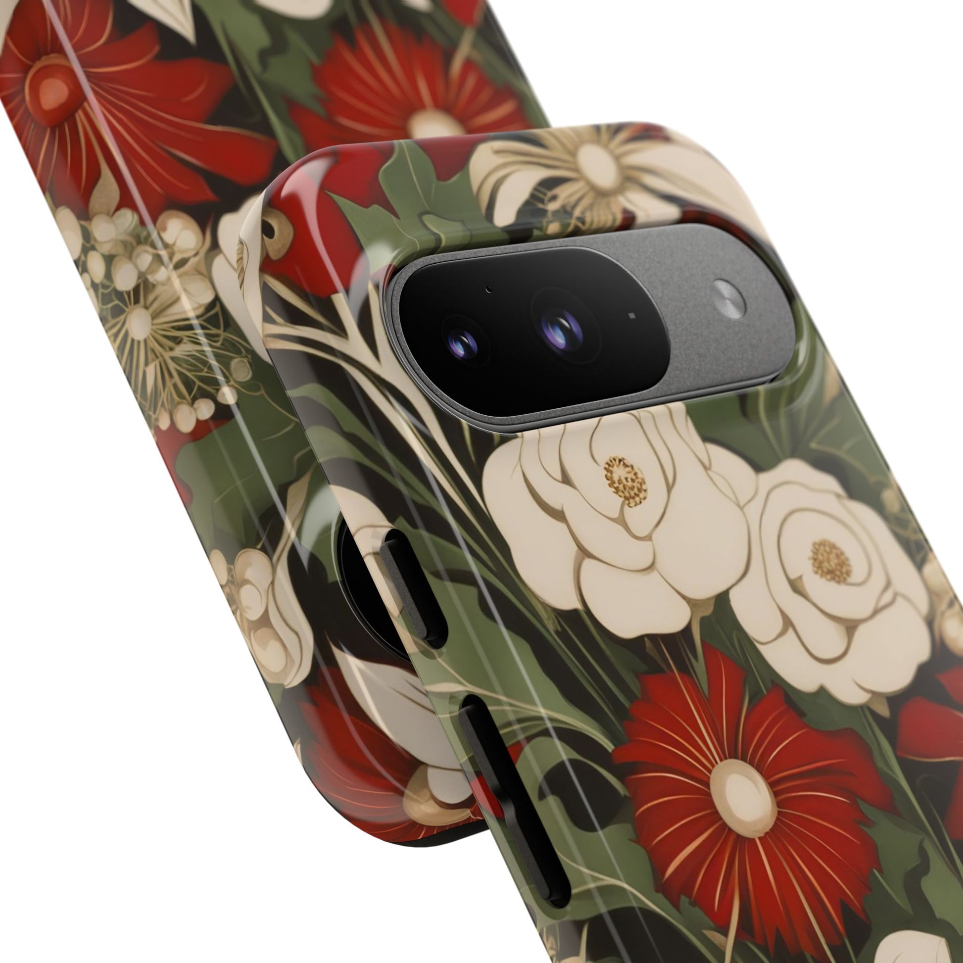 Holiday Flowers, Cell Phone Case - Apple, Samsung, Google Pixel