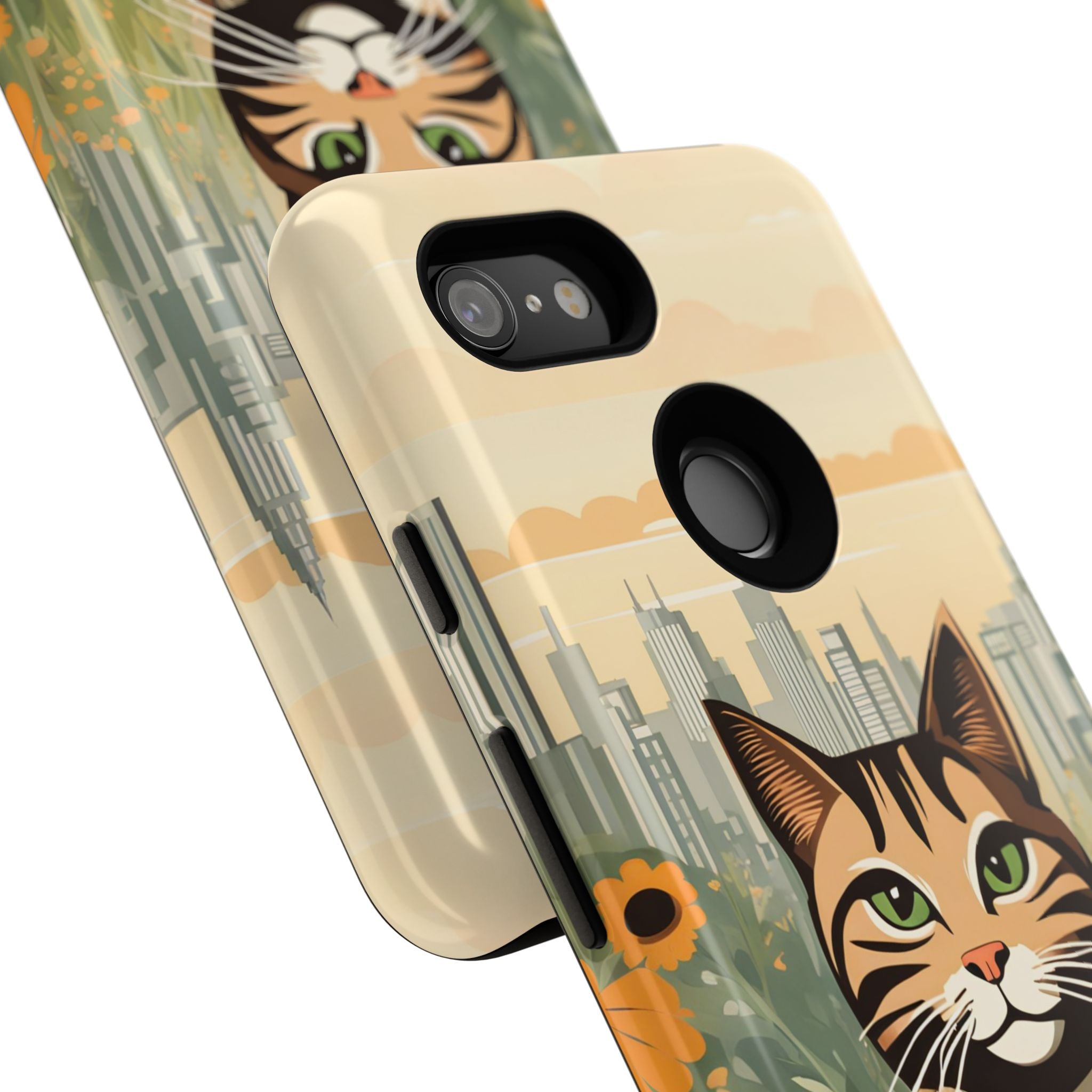 Finn Purrington, Cat Cell Phone Case - Apple, Samsung, Google Pixel