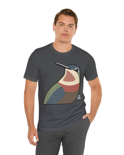 Hummingbird Duko, Soft 100% Jersey Cotton T-Shirt, Unisex, Short Sleeve, Retail Fit