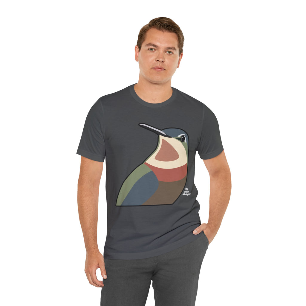 Hummingbird Duko, Soft 100% Jersey Cotton T-Shirt, Unisex, Short Sleeve, Retail Fit