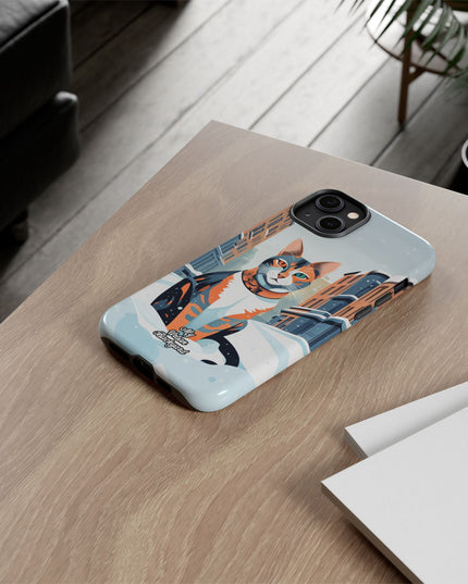 Claws Pawson in the Snow, Cell Phone Case - Apple, Samsung, Google Pixel