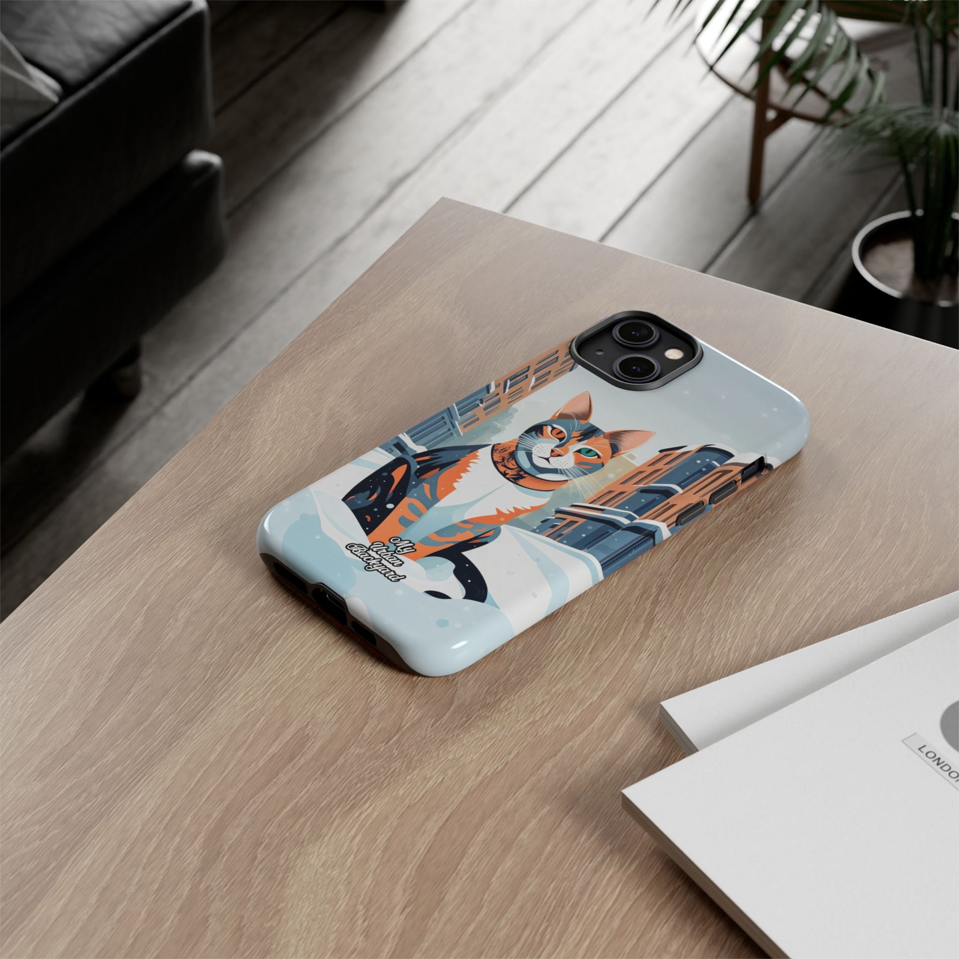 Claws Pawson in the Snow, Cell Phone Case - Apple, Samsung, Google Pixel