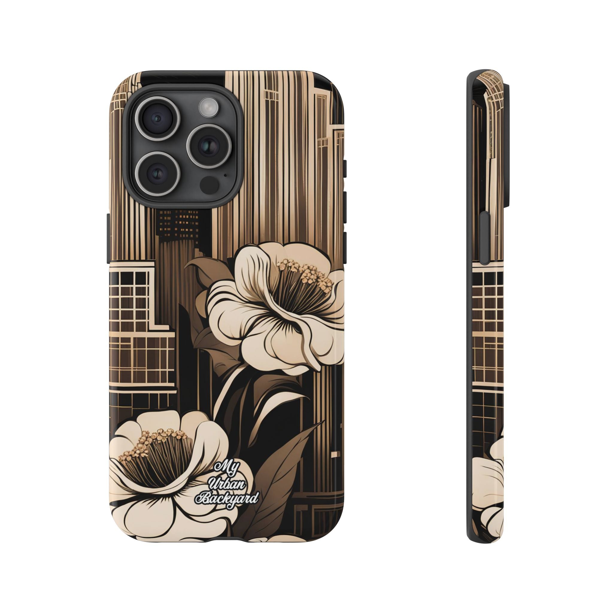 City Flowers, Cell Phone Case - Apple, Samsung, Google Pixel
