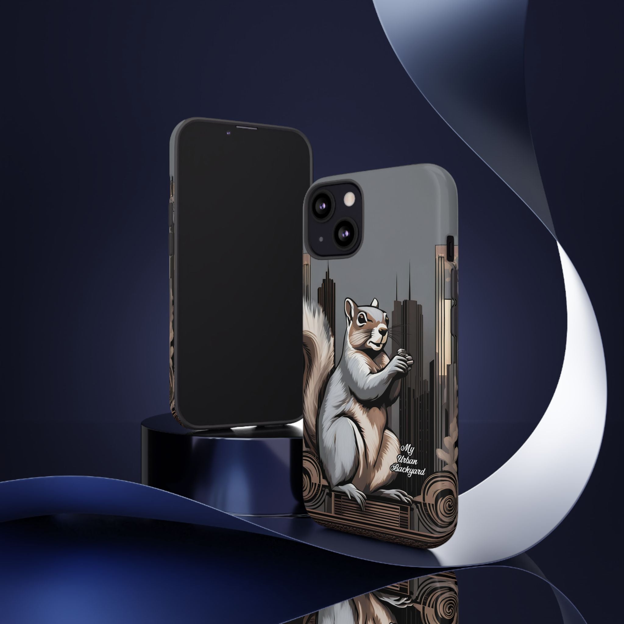 Urban Gray Squirrel, Cell Phone Case - Apple, Samsung, Google Pixel