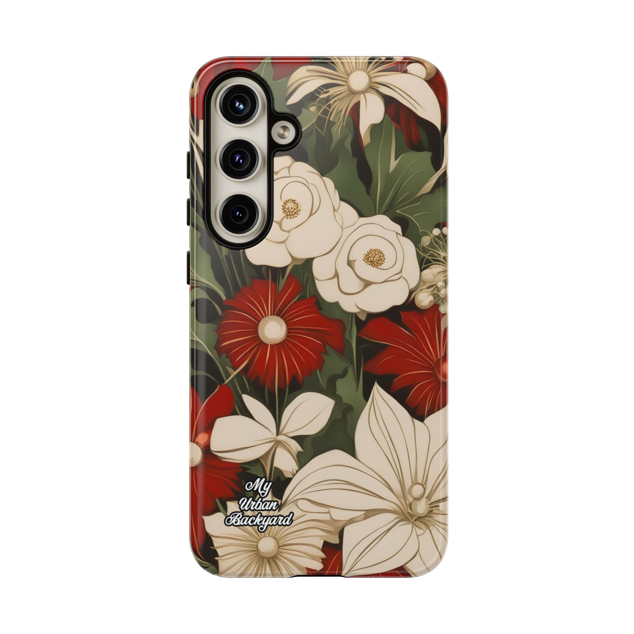Holiday Flowers, Cell Phone Case - Apple, Samsung, Google Pixel
