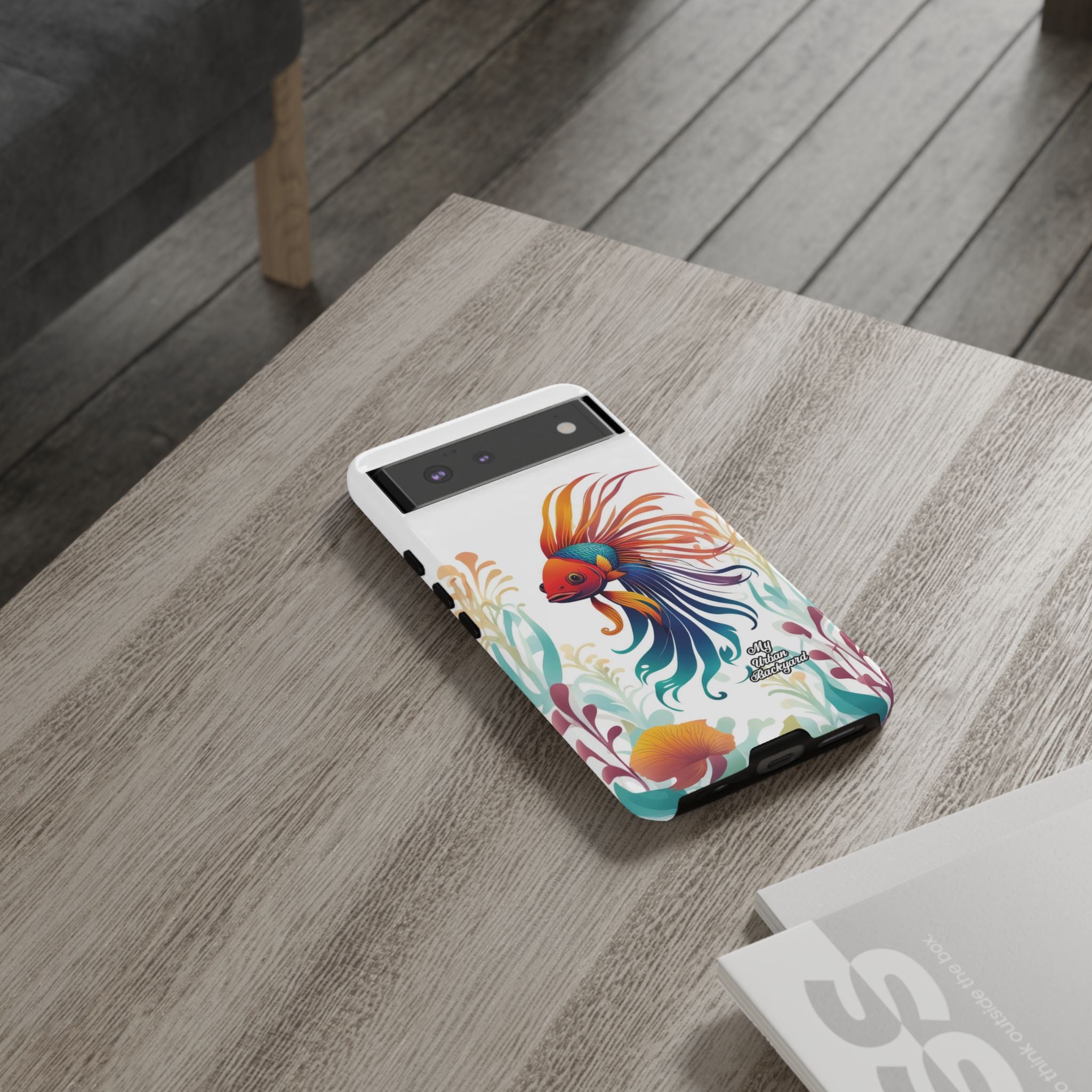 Colorful Betta Fish, Cell Phone Case - Apple, Samsung or Google Pixel