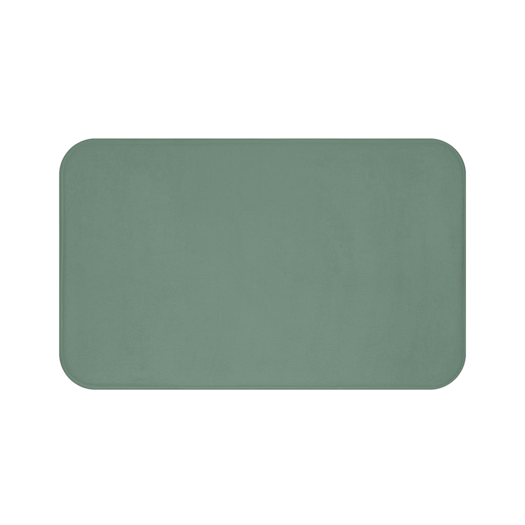 Green Memory Foam Bath Mat — Soft Absorbent Bathroom Rug, 2 sizes