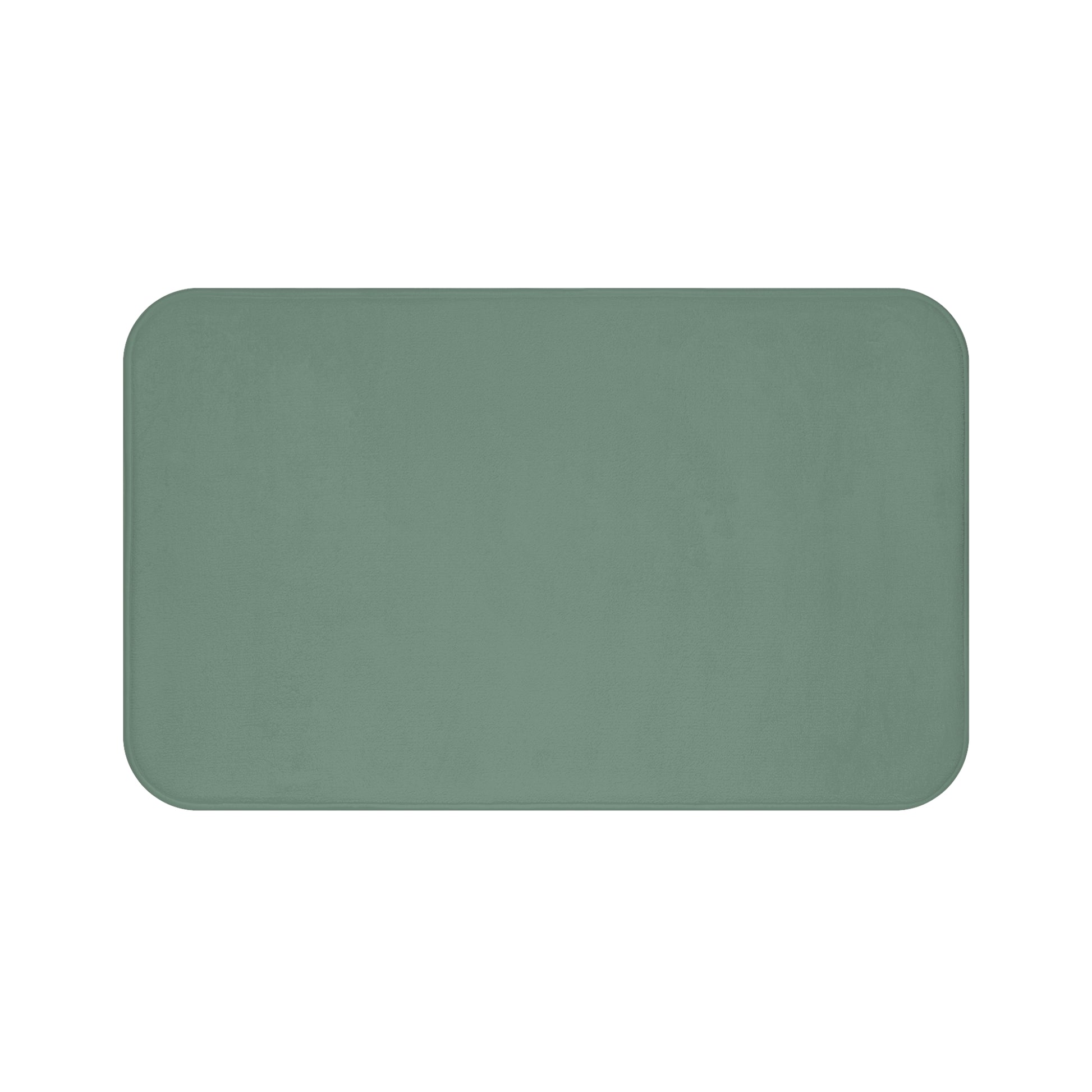 Green Memory Foam Bath Mat — Soft Absorbent Bathroom Rug, 2 sizes