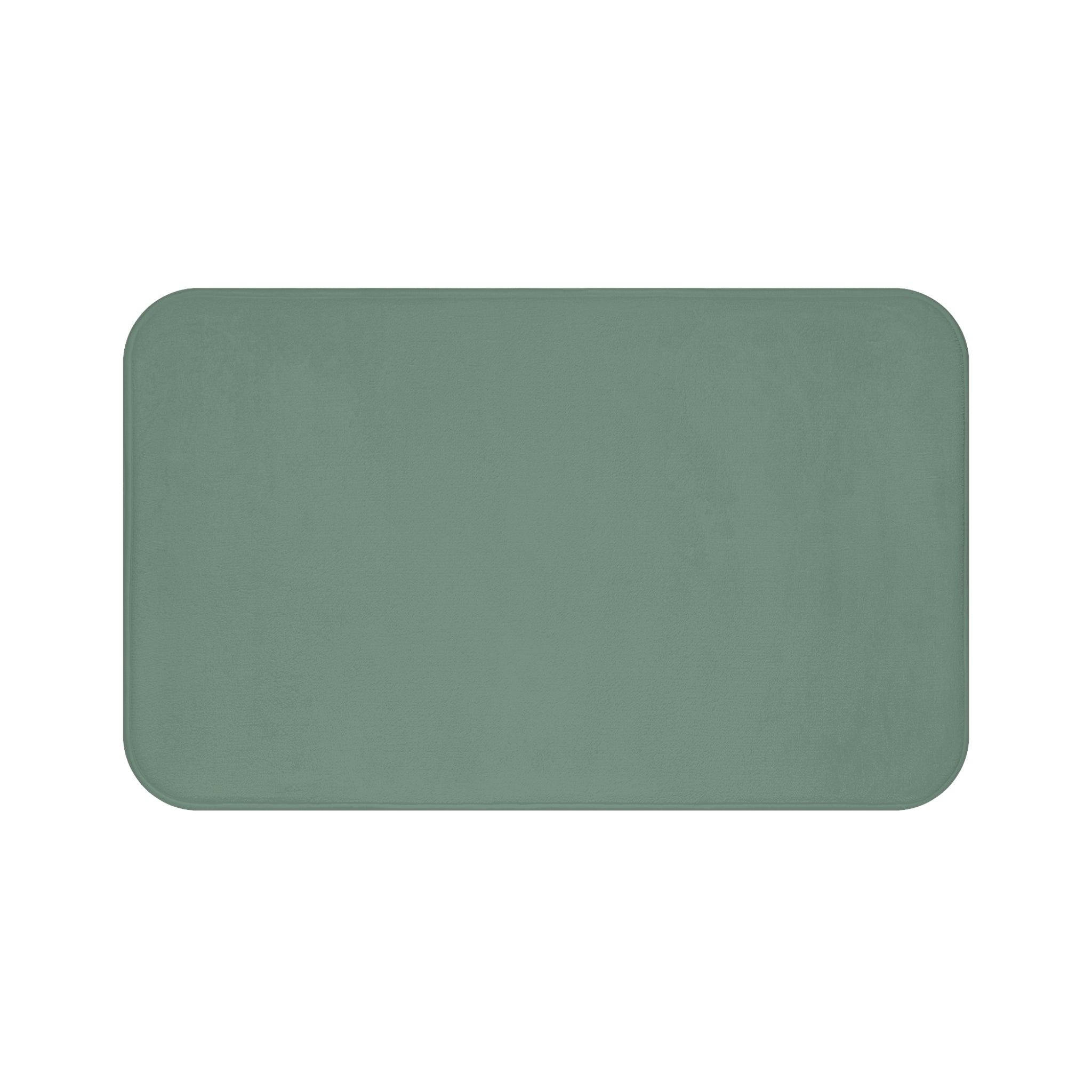 Green Memory Foam Bath Mat — Soft Absorbent Bathroom Rug, 2 sizes