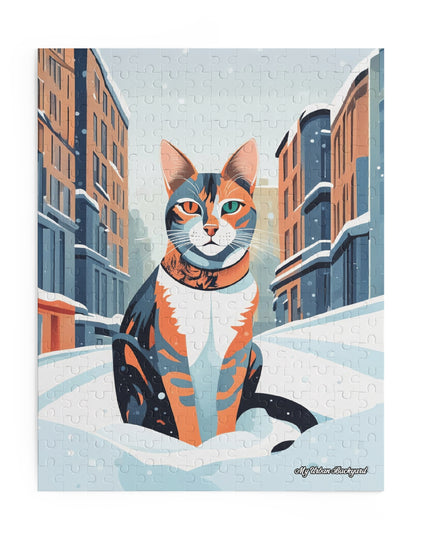 Claws Pawson, Cat Jigsaw Puzzle, (120, 252, or 500-Piece)