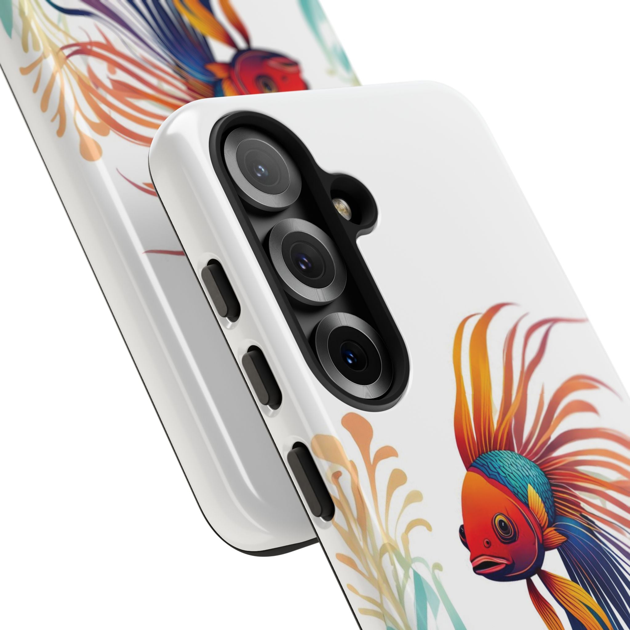 Colorful Betta Fish, Cell Phone Case - Apple, Samsung or Google Pixel