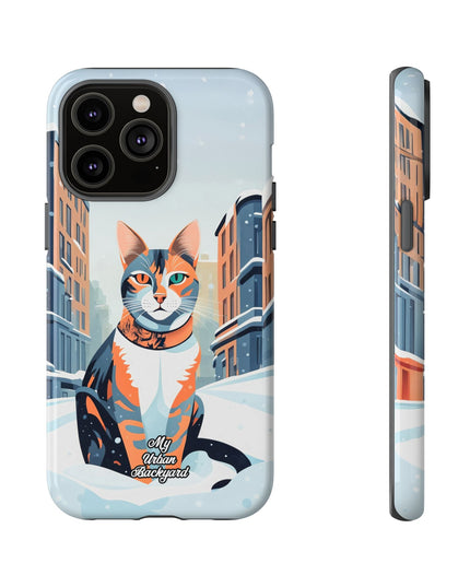 Claws Pawson in the Snow, Cell Phone Case - Apple, Samsung, Google Pixel