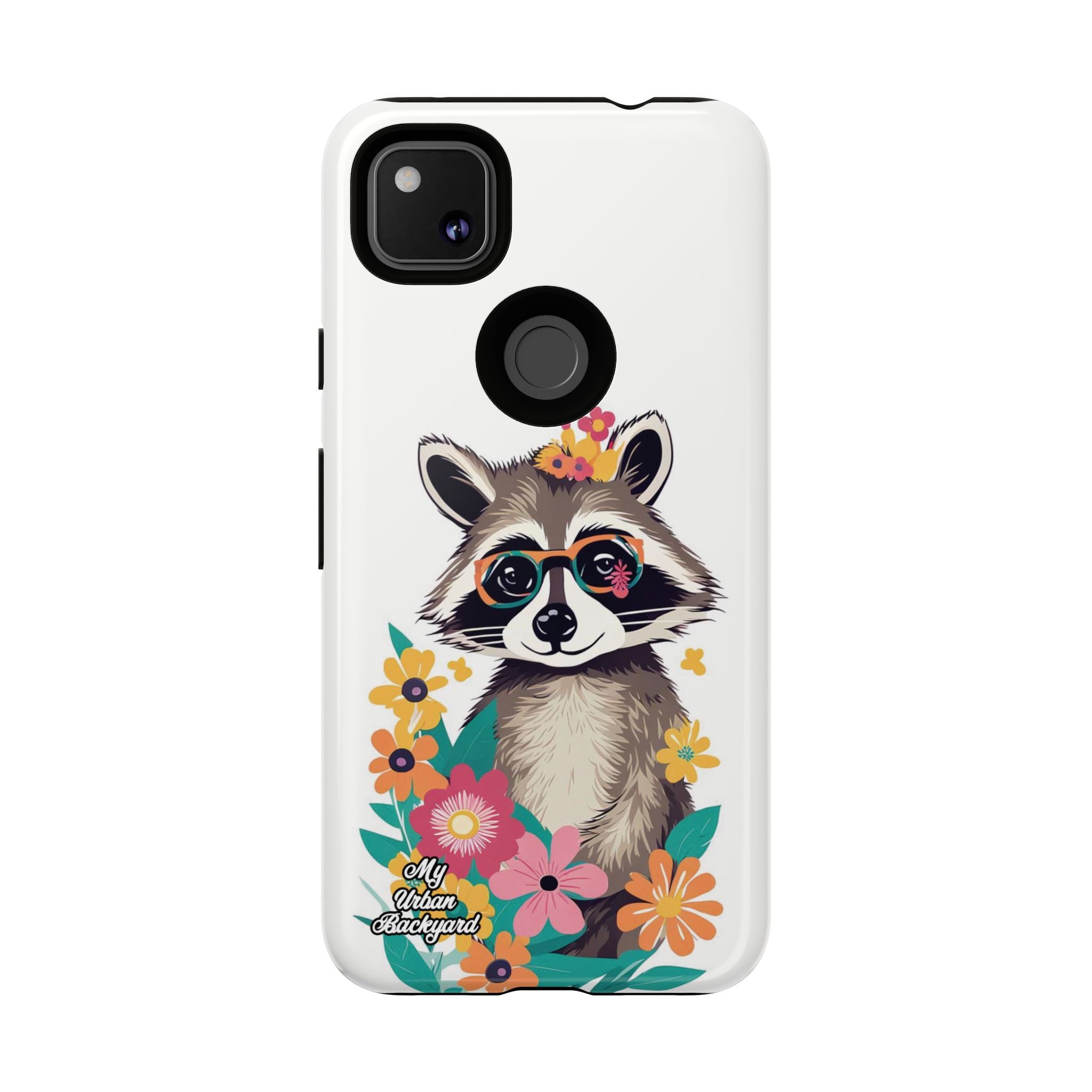 Raccoon with Glasses, Cell Phone Case - Apple, Samsung or Google Pixel