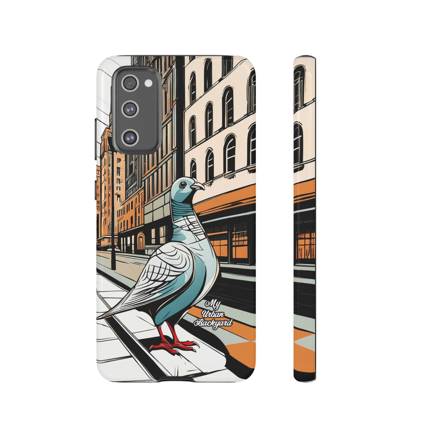 Pigeon on a City Street, Cell Phone Case - Apple, Samsung, or Google Pixel