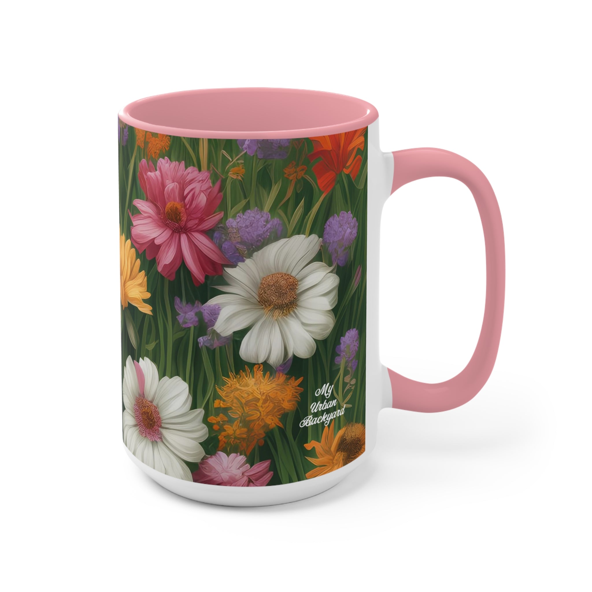Wildflower Field, Ceramic Coffee Mug