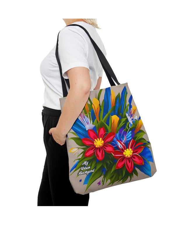 Vibrant Wildflowers, Tote Bag for Everyday Use - Durable and Functional