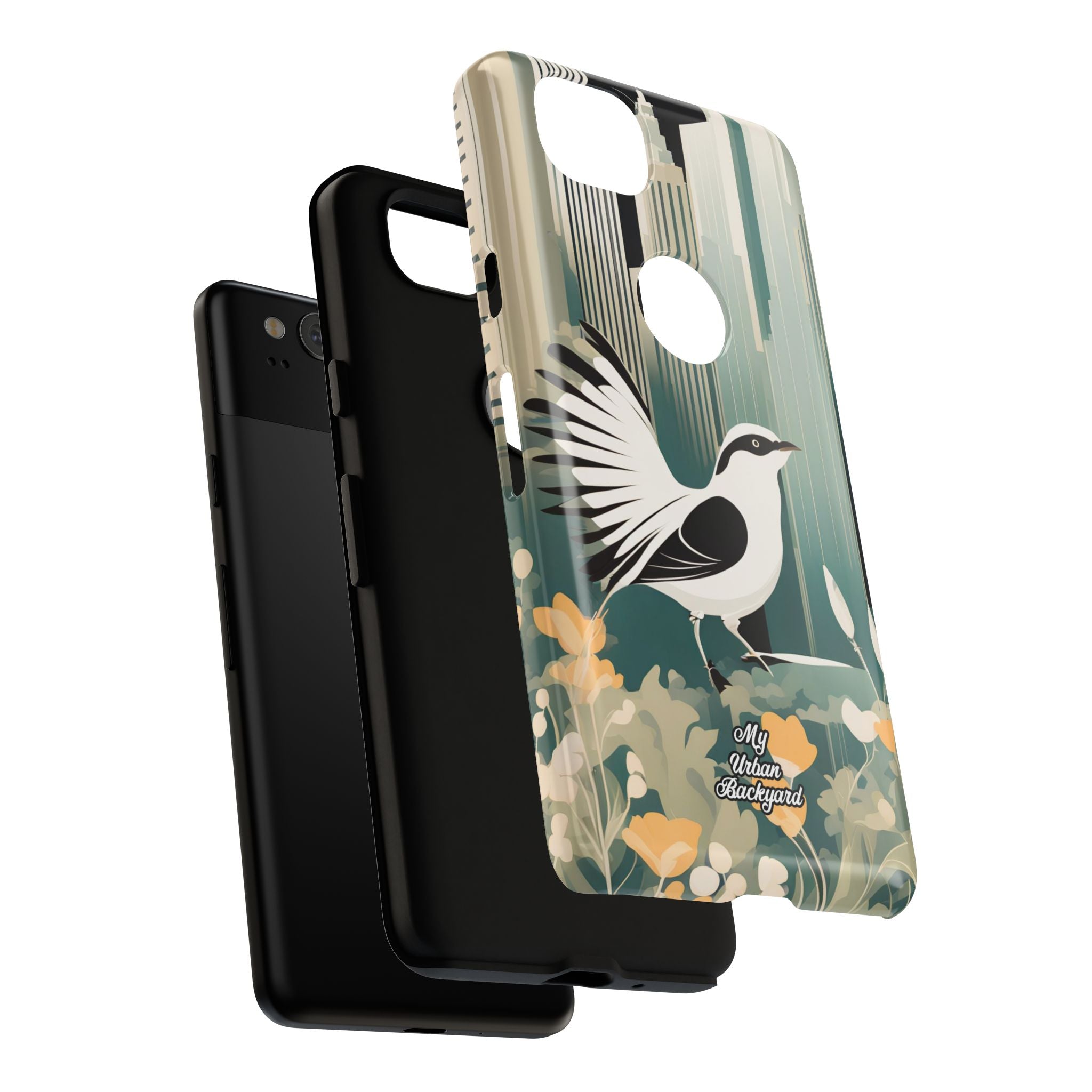 City Bird, Cell Phone Case - Apple iPhone, Samsung Galaxy, Google Pixel