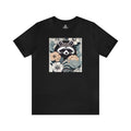 Rocco Pawsley, Raccoon T-Shirt, Soft 100% Cotton, Short Sleeve, Classic Fit - Unisex