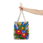 Vibrant Wildflowers Tote Bag with Cotton Handles For Everyday Use, 3 Sizes