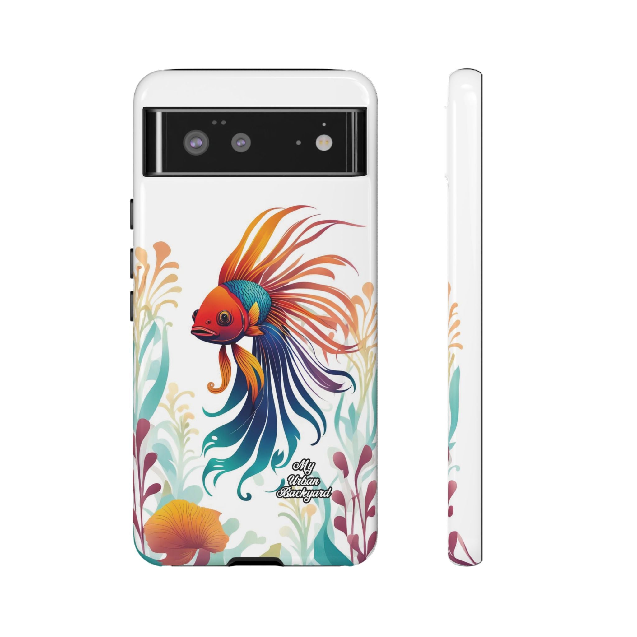 Colorful Betta Fish, Cell Phone Case - Apple, Samsung or Google Pixel