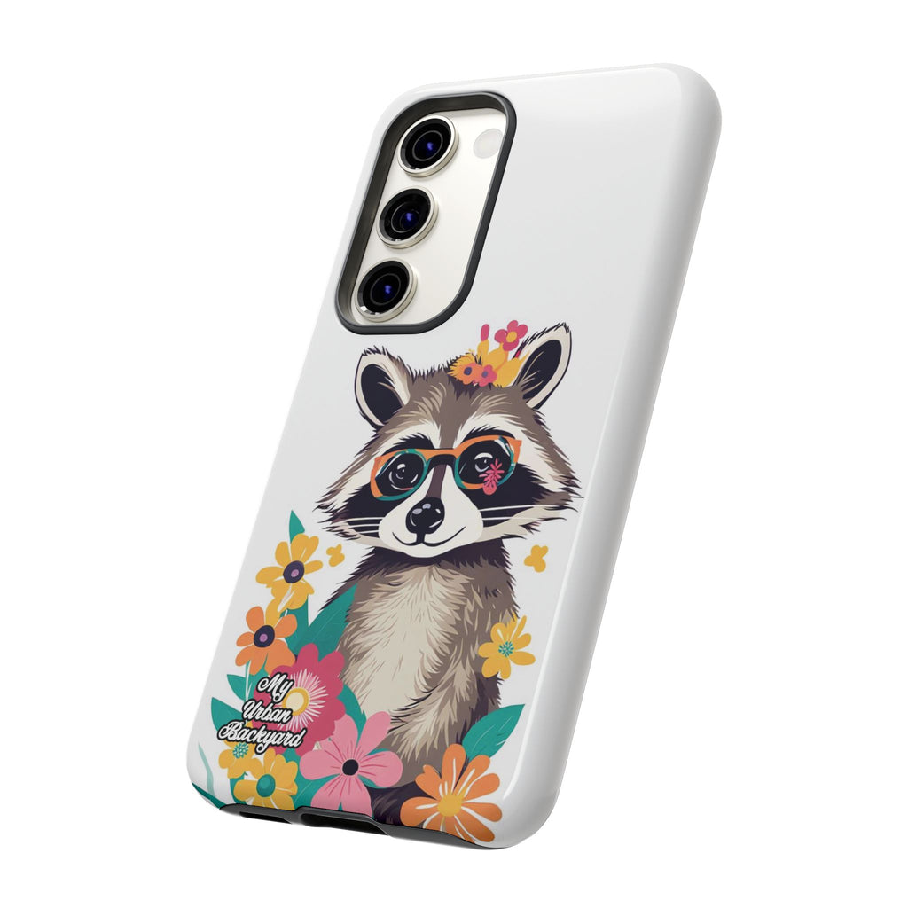 Raccoon with Glasses, Cell Phone Case - Apple, Samsung or Google Pixel